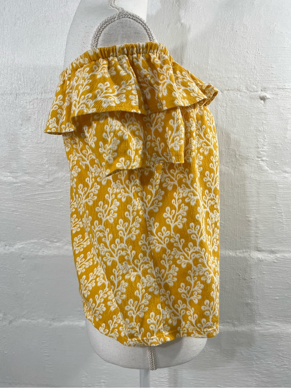 LOFT FLORAL OFF THE SHOULDER TOP - Picture 10 of 14